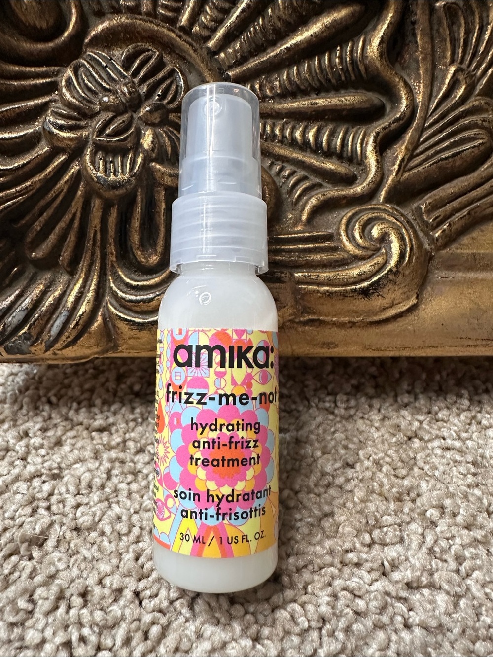 New Amika Frizz Me Not Hydrating Anti Frizz Treatment 1 fl oz